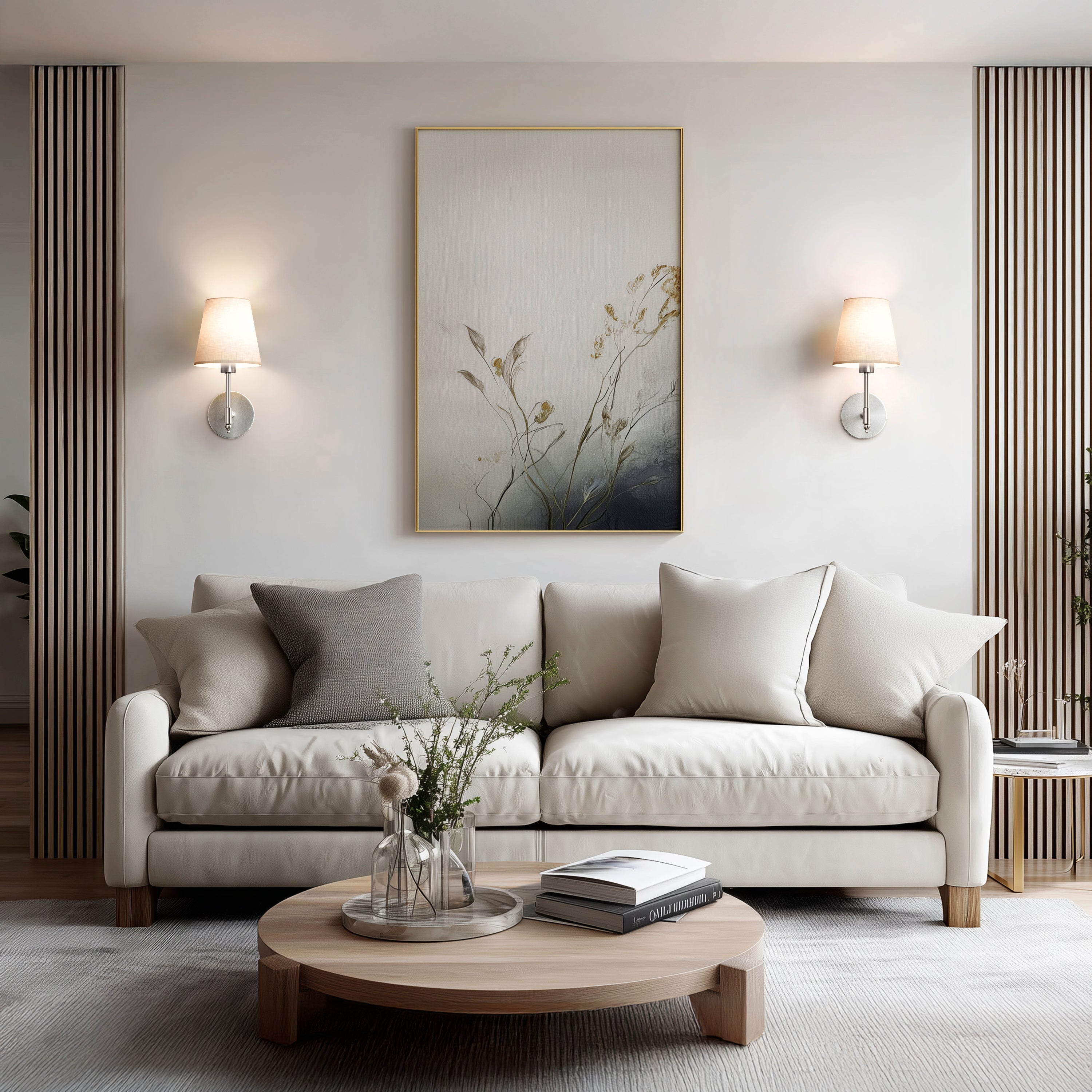 MODERN WIRELESS WALL SCONCE