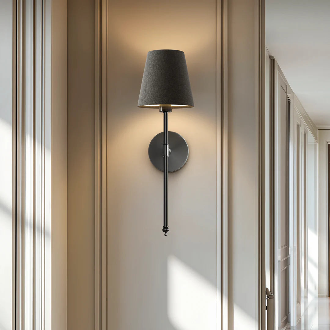 WIRELESS DARK WALL SCONCES (SET OF 2)