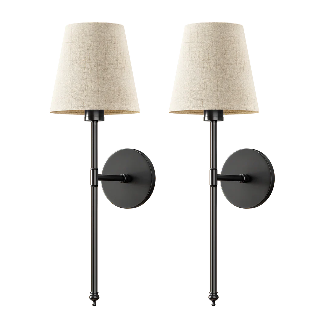 WIRELESS SAND WALL SCONCES (SET OF 2)