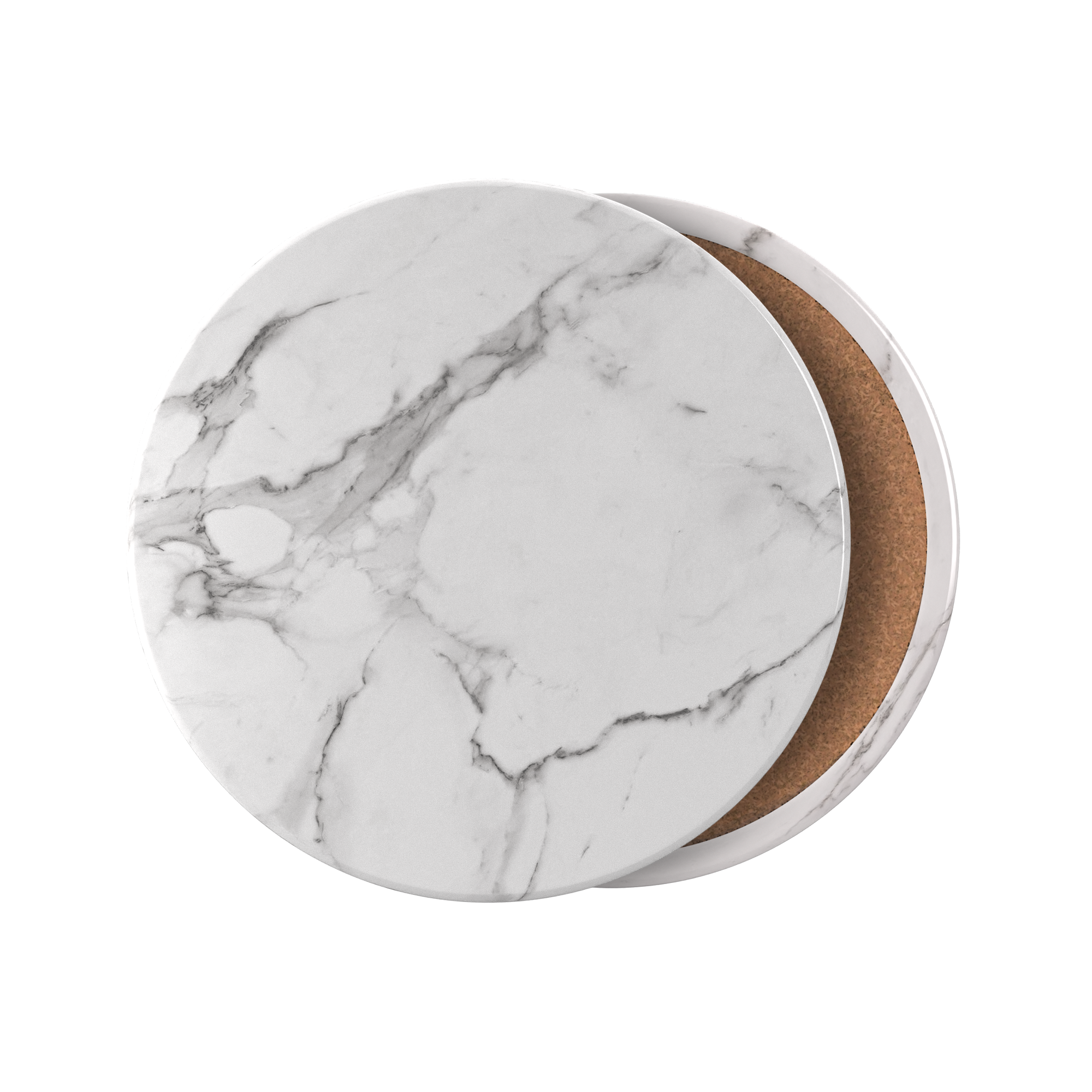 MARBLE COASTER (2pcs)