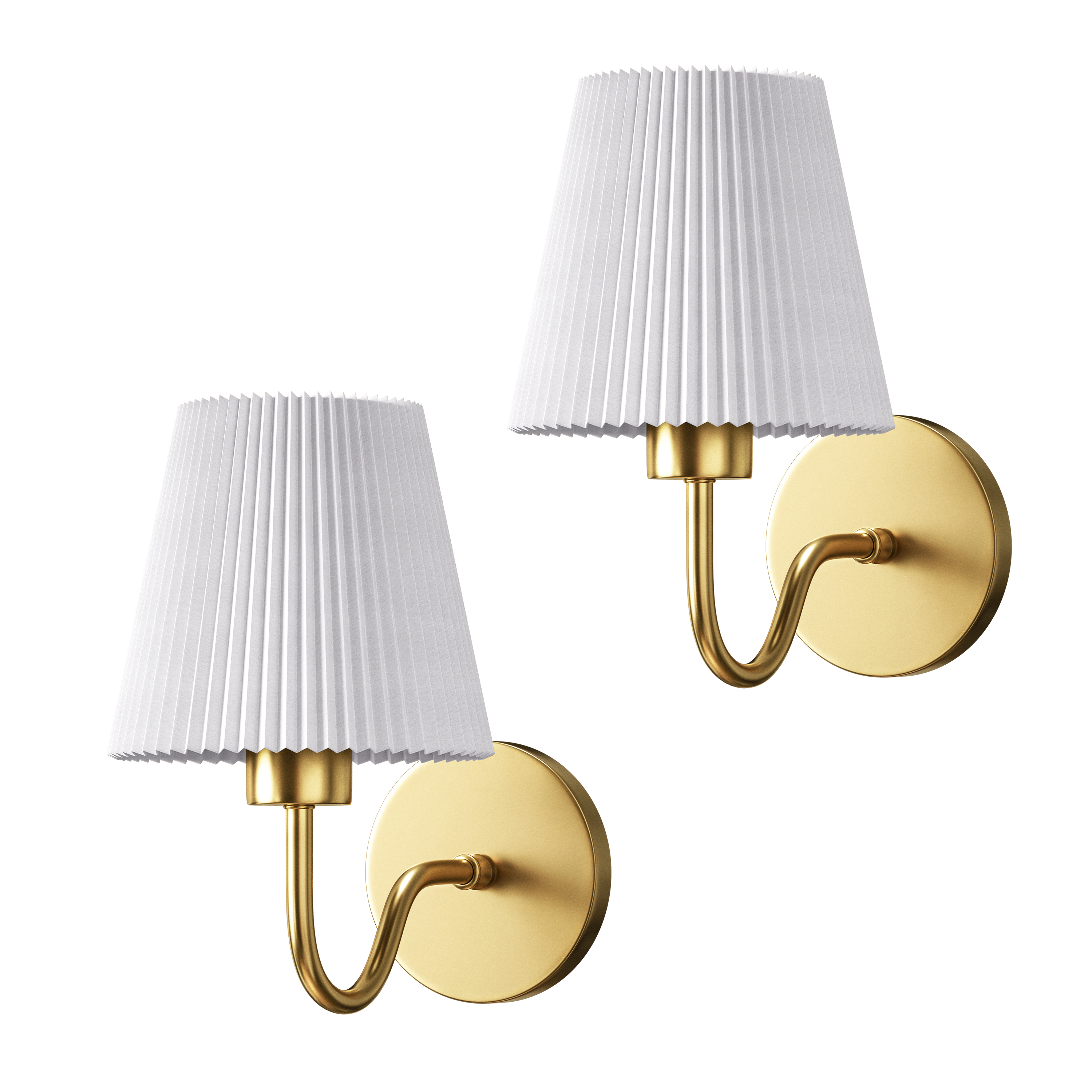 CURVED WIRELESS WALL SCONCE