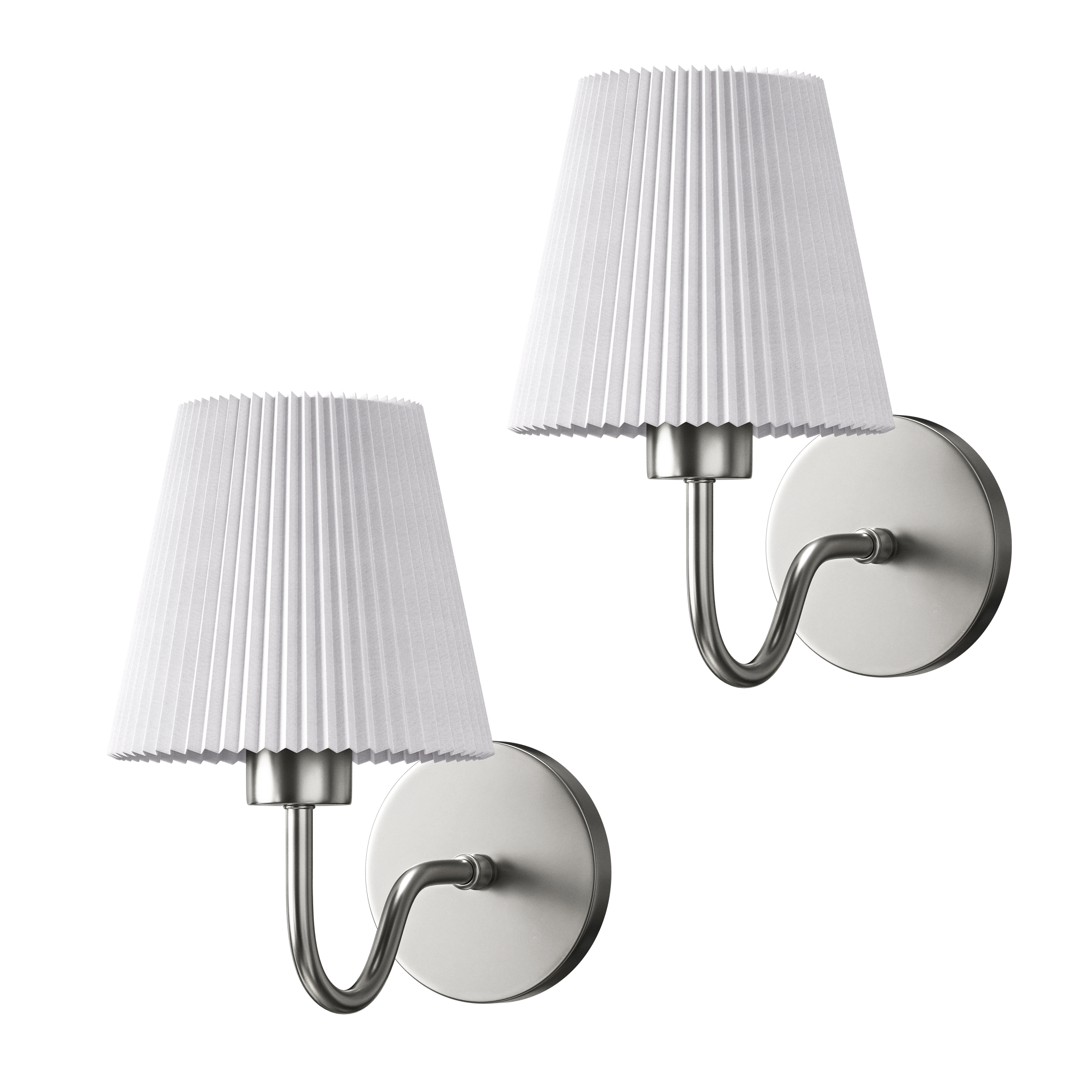 CURVED WIRELESS WALL SCONCE
