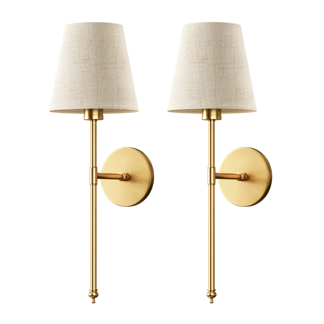 WIRELESS SAND WALL SCONCES (SET OF 2)