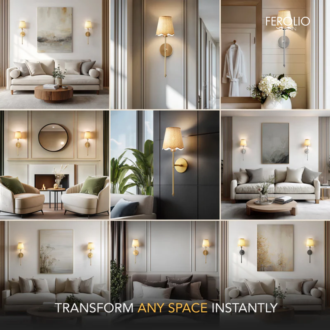 WIRELESS BOHO WALL SCONCES (SET OF 2)