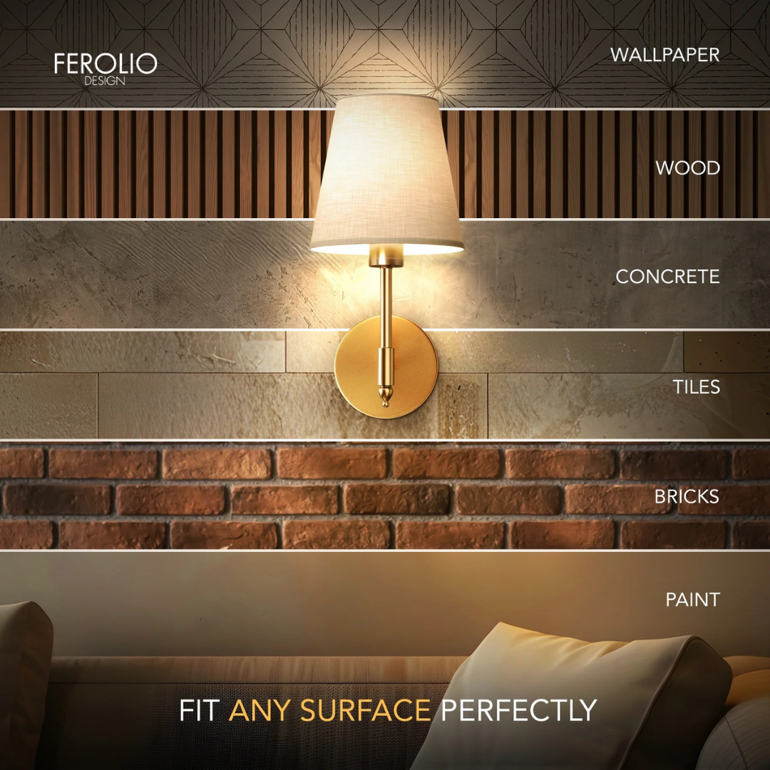 MODERN WIRELESS WALL SCONCE