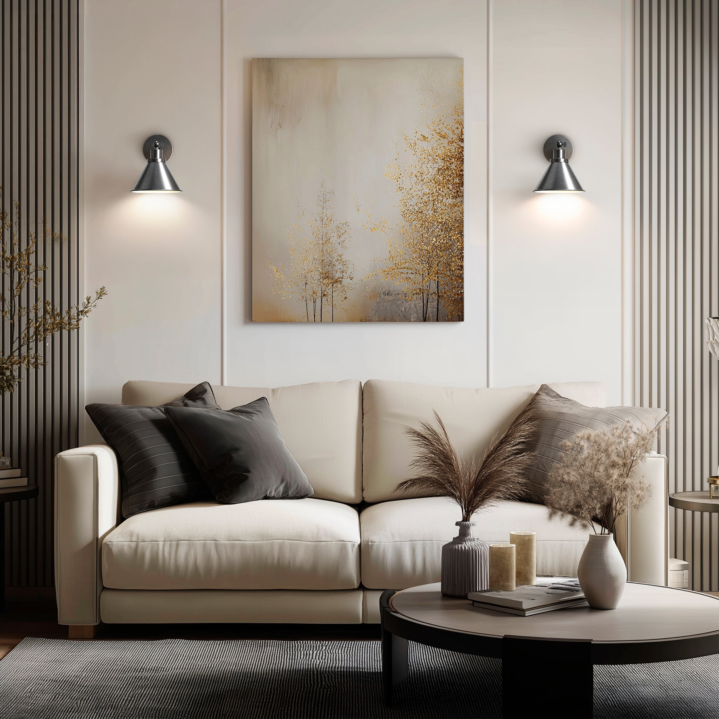 INDUSTRIAL WIRELESS WALL SCONCE