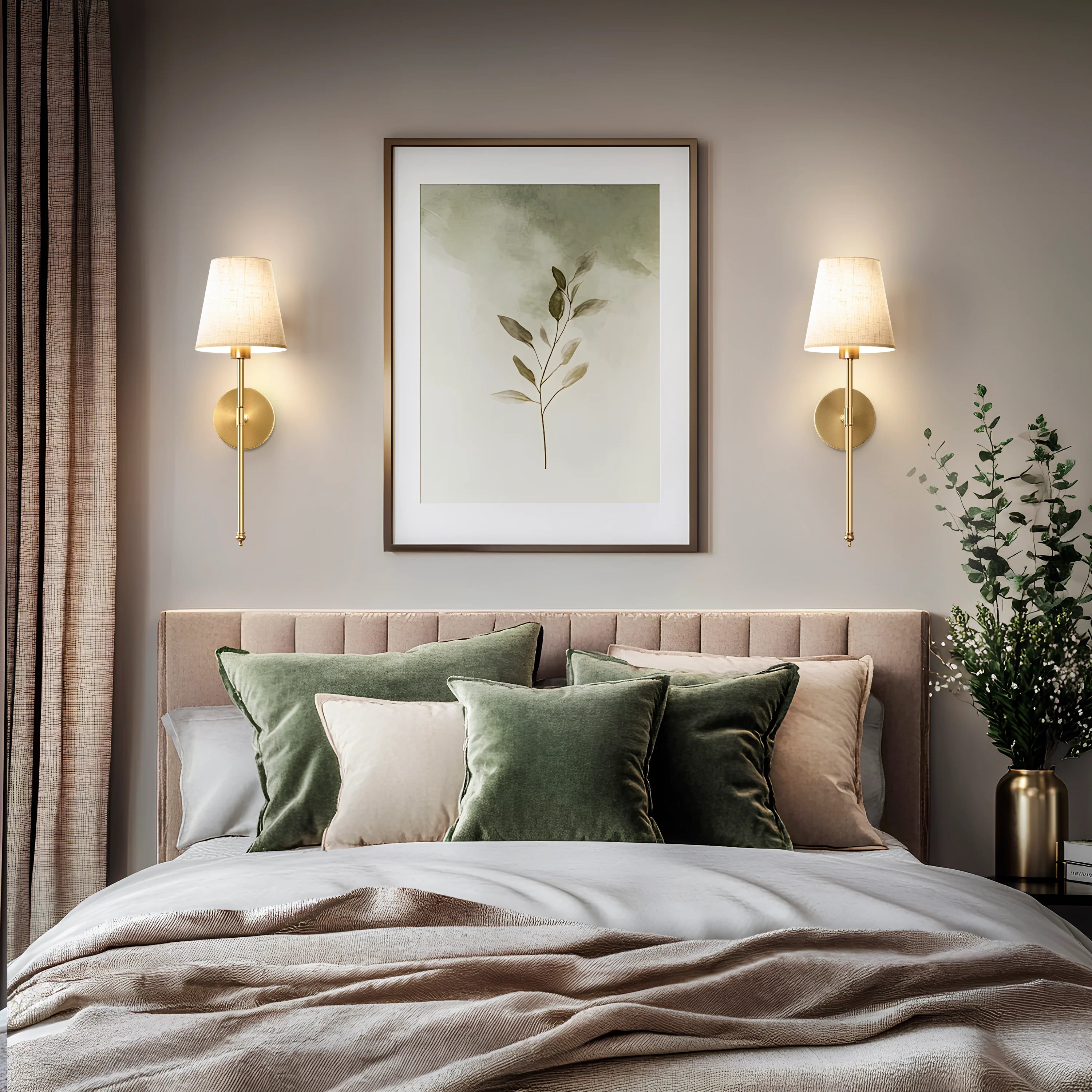 WIRELESS SAND WALL SCONCES (SET OF 2)